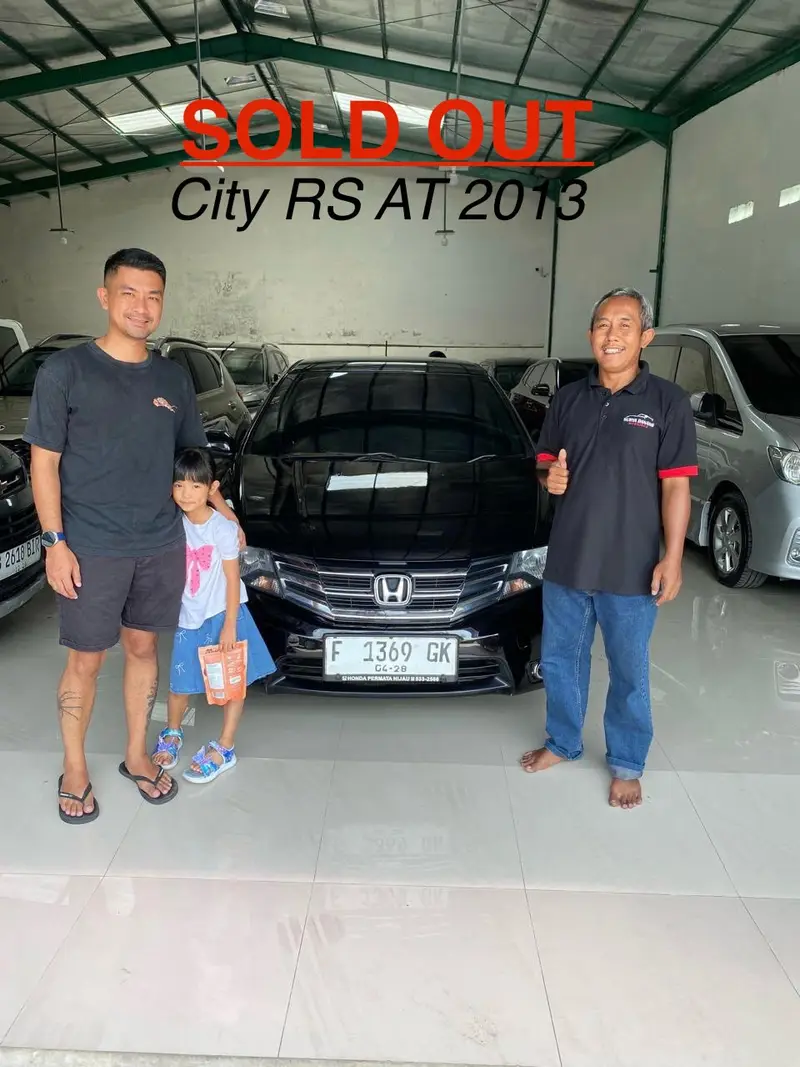 Serah terima Honda City RS 2013 Hitam